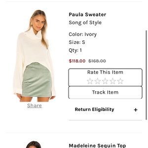 Song of style Paula sweater